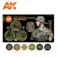 AK Interactive Acrylic Waffen Spring-Summer Camouflage 3G