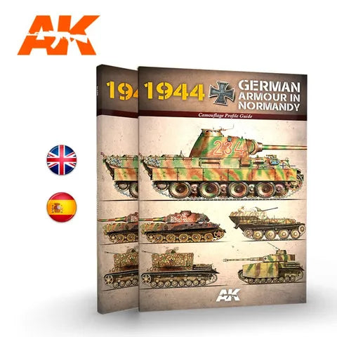 AK Interactive Book 1944 German Armour In Normandy