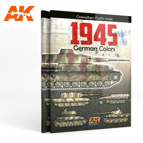 AK Interactive Book 1945 German ColoursProfile Guide English