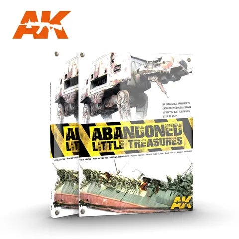 AK Interactive Book Abandoned - EnglishBorder Wars Vol3