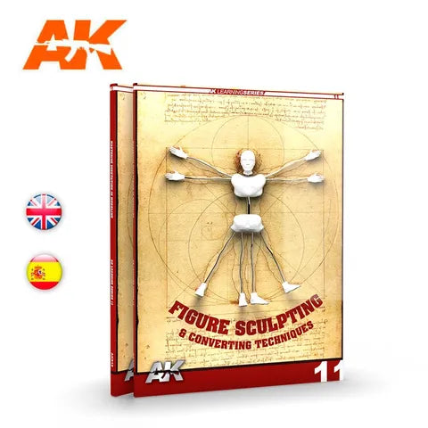 AK Interactive Book Ak Learning 11 Figure Sculpting English