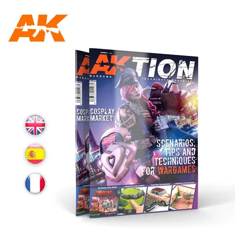 AK Interactive Book Aktion Wargame Magazine - Issue 1.