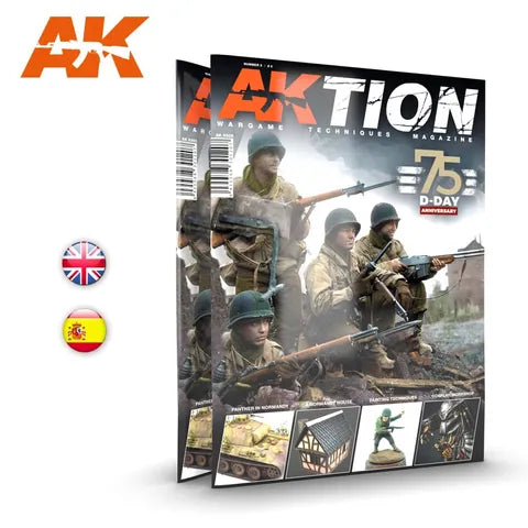 AK Interactive Book Aktion Wargame Magazine - Issue 3.