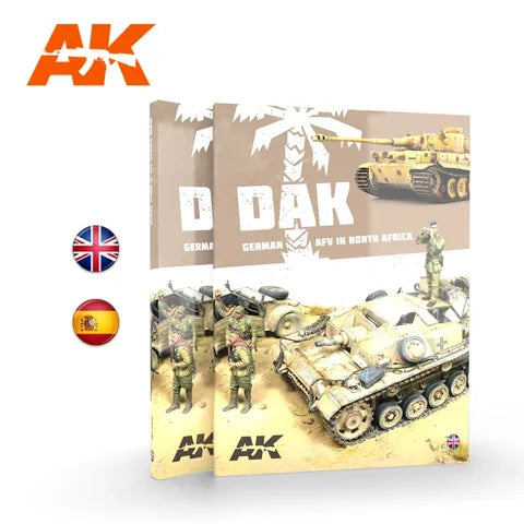 AK Interactive Book Dak German Afv In North Africa