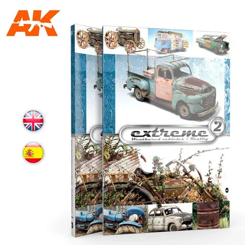 AK Interactive Book Extreme2 - Compilation Of Ak-307 And Ak-404