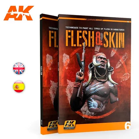 AK Interactive Book Flesh And Skin