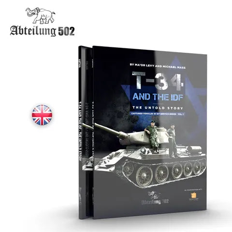 AK Interactive Book T-34 And The Idf. The Untold Story (Michel Mass)