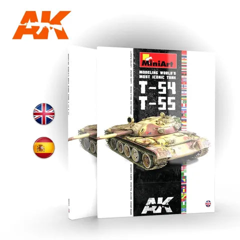 AK Interactive Book T-54/T-55 Modeling World'S Most Iconic Tank