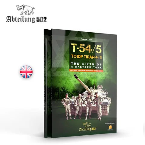 AK Interactive Book T54/5 To Idf Tiran 4/5 The Bird Of A Bastard Tank