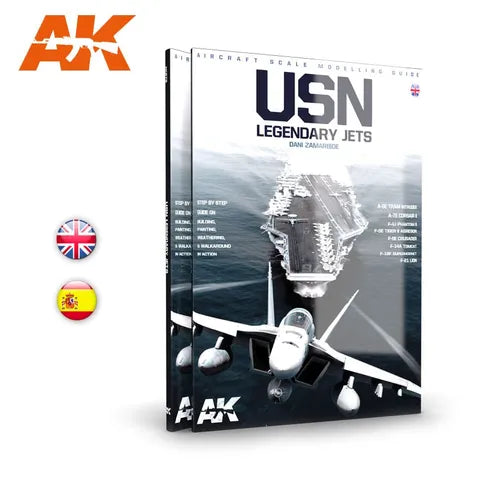 AK Interactive Book Usn Legendary Jets