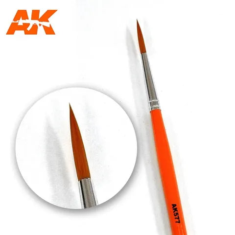 AK Interactive Brush Weathering Brush Fine Long