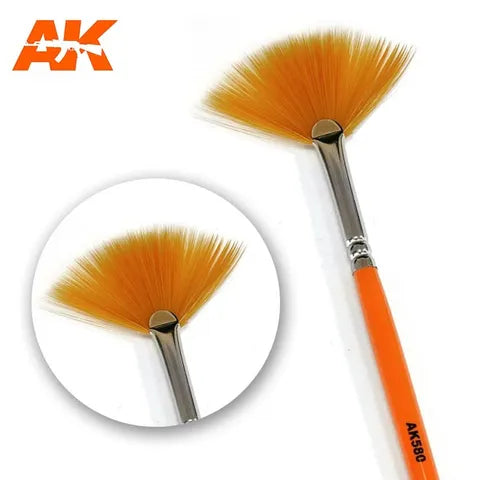 AK Interactive Brush Weathering Brush Fan Shape