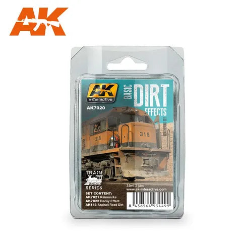 AK Interactive Enamel Basic Dirt Effects