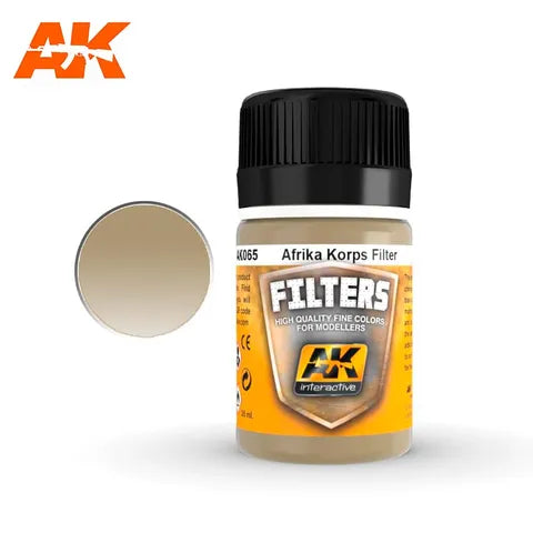 AK INTERACTIVE ENAMEL FILTER FOR AFRIKAKORPS VEHICLES