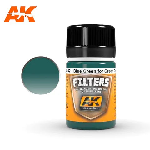 AK Interactive Enamel Light Filter For Green Vehicles