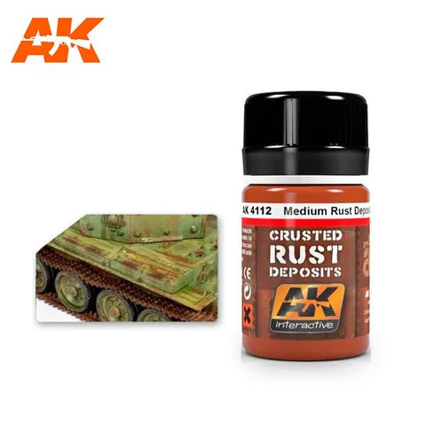 AK Interactive Enamel Medium Rust Deposit