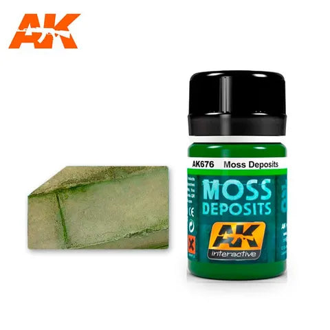 AK Interactive Enamel Moss Deposit