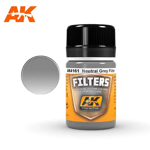 AK Interactive Enamel NeutRAL Grey Filter