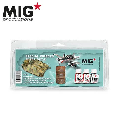 AK Interactive Enamel Special Effects Filter Set 2