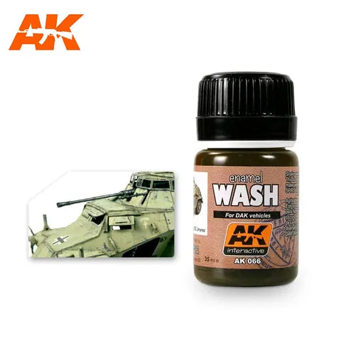 AK INTERACTIVE ENAMEL WASH FOR AFRIKA KORPS VEHICLES