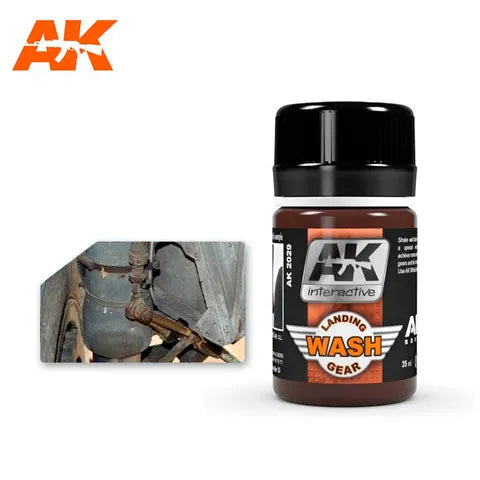 AK Interactive Enamel Wash For Landing Gear