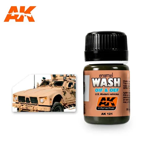 AK INTERACTIVE ENAMEL WASH FOR OIF & OEF