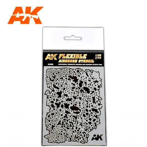 AK Interactive Flexible Airbush Stencil1/48 1/72