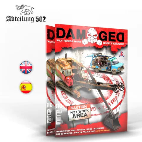 AK Interactive Magazine Damaged, Worn And Weathered Models Magazine-10