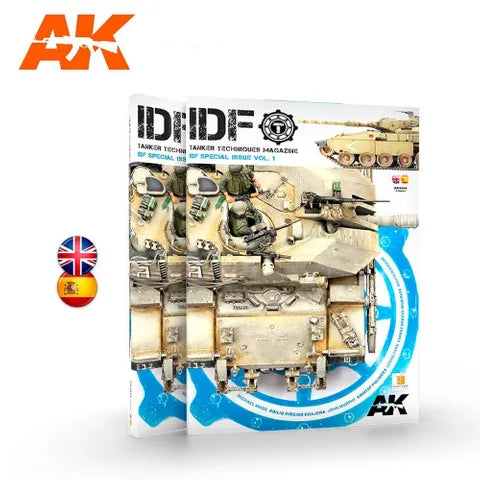 AK Interactive Magazine Tanker Special Idf 01 - Bilingüal