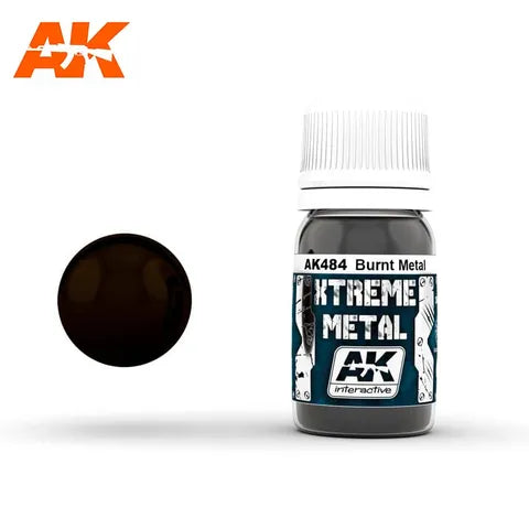 AK Interactive Metallic Xtreme Metal Burnt Metal