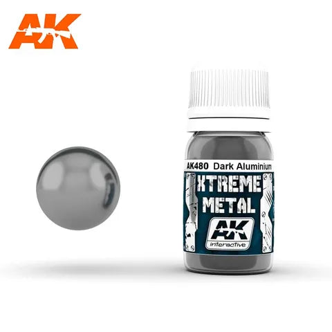 AK Interactive Metallic Xtreme Metal Dark Aluminium