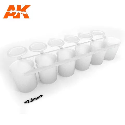 AK Interactive Mix Addict Medium (EmptyPaint Strip 6X25 ml) *D