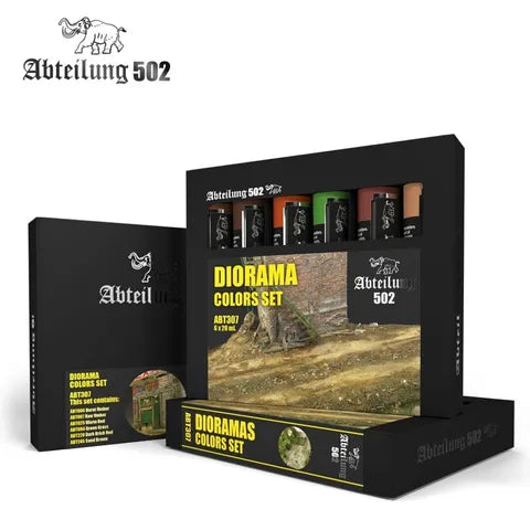 AK Interactive Oil Paint Dioramas Colours Set