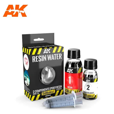 AK Interactive Paste Resin Water 2-Components Epoxy Resin - 180ml