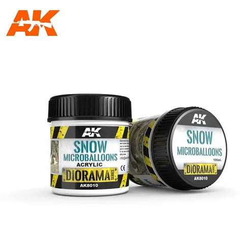 AK Interactive Paste Snow Microballoons- 100ml