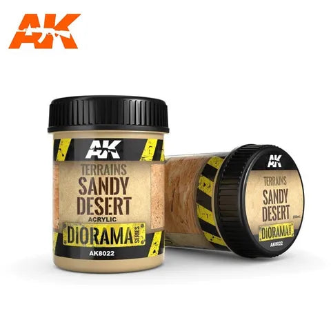 AK Interactive Paste Terrains Sandy Desert - 250ml (Acrylic)