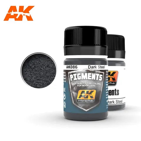 AK INTERACTIVE PIGMENT DARK STEEL