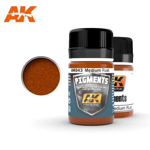 AK INTERACTIVE PIGMENT MEDIUM RUST