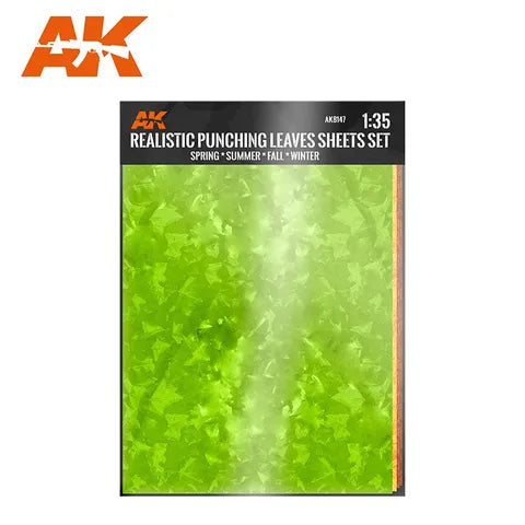 AK Interactive Punching Leaves Sheets