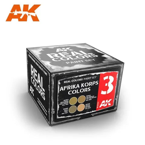 AK Interactive Real Colours Afrika KorpsColours Set