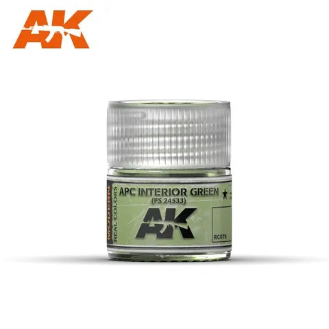 AK Interactive Real Colours Apc InteriorGreen FS24533 10ml