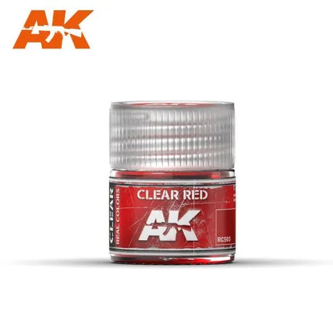 AK Interactive Real Colours Clear Red 10ml