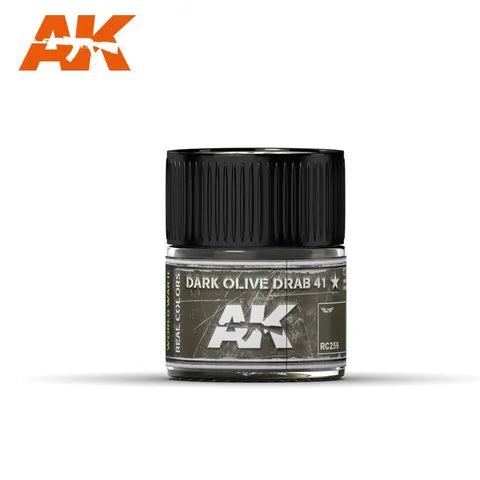 AK Interactive Real Colours Dark Olive Drab 41 10ml