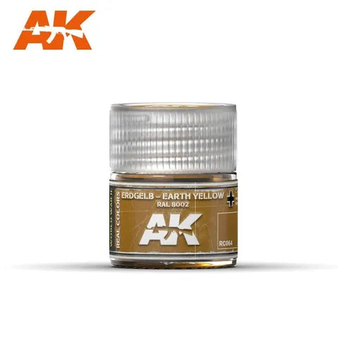 AK Interactive Real Colours Erdgelb-Earth Yellow RAL 8002 10ml