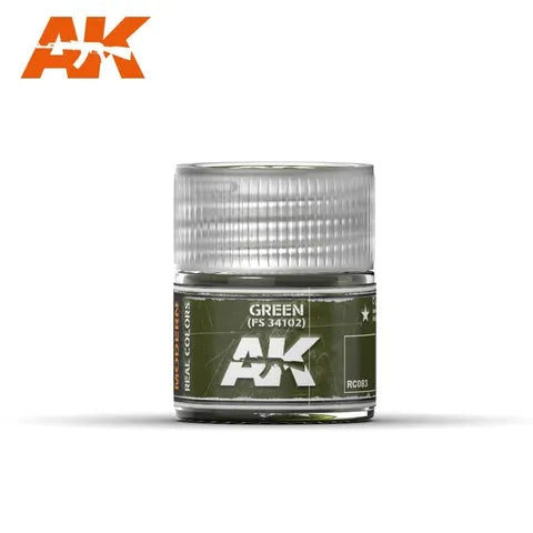 AK Interactive Real Colours Green FS 34102 10ml