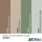 AK Interactive Real Colours Israeli Af Early Desert Colours Set