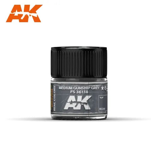 AK Interactive Real Colours Medium Gunship Grey FS 36118 10ml