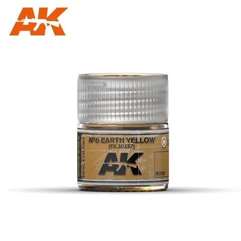 AK Interactive Real Colours Nº6 Earth Yellow FS 30257 10ml