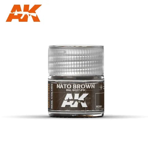 AK Interactive Real Colours Nato Brown RAL 8027 F9