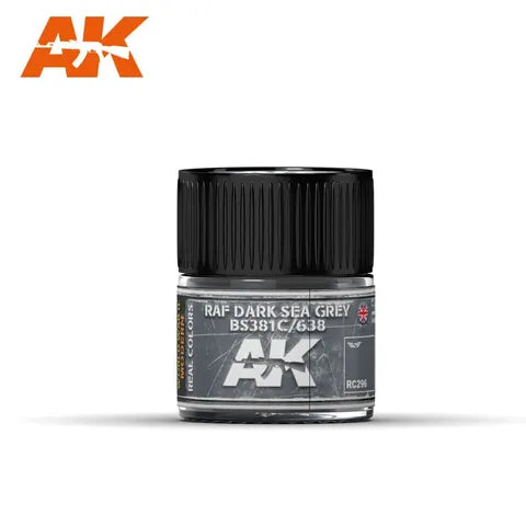 AK Interactive Real Colours RAF Dark SeaGrey Bs381C/638 - 10ml